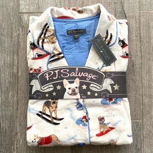 🔥🔥PJ SALVAGE - WINTER DOGS PAJAMA SET🔥🔥